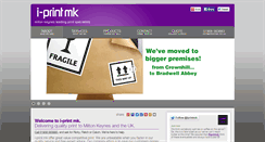 Desktop Screenshot of iprintmk.co.uk
